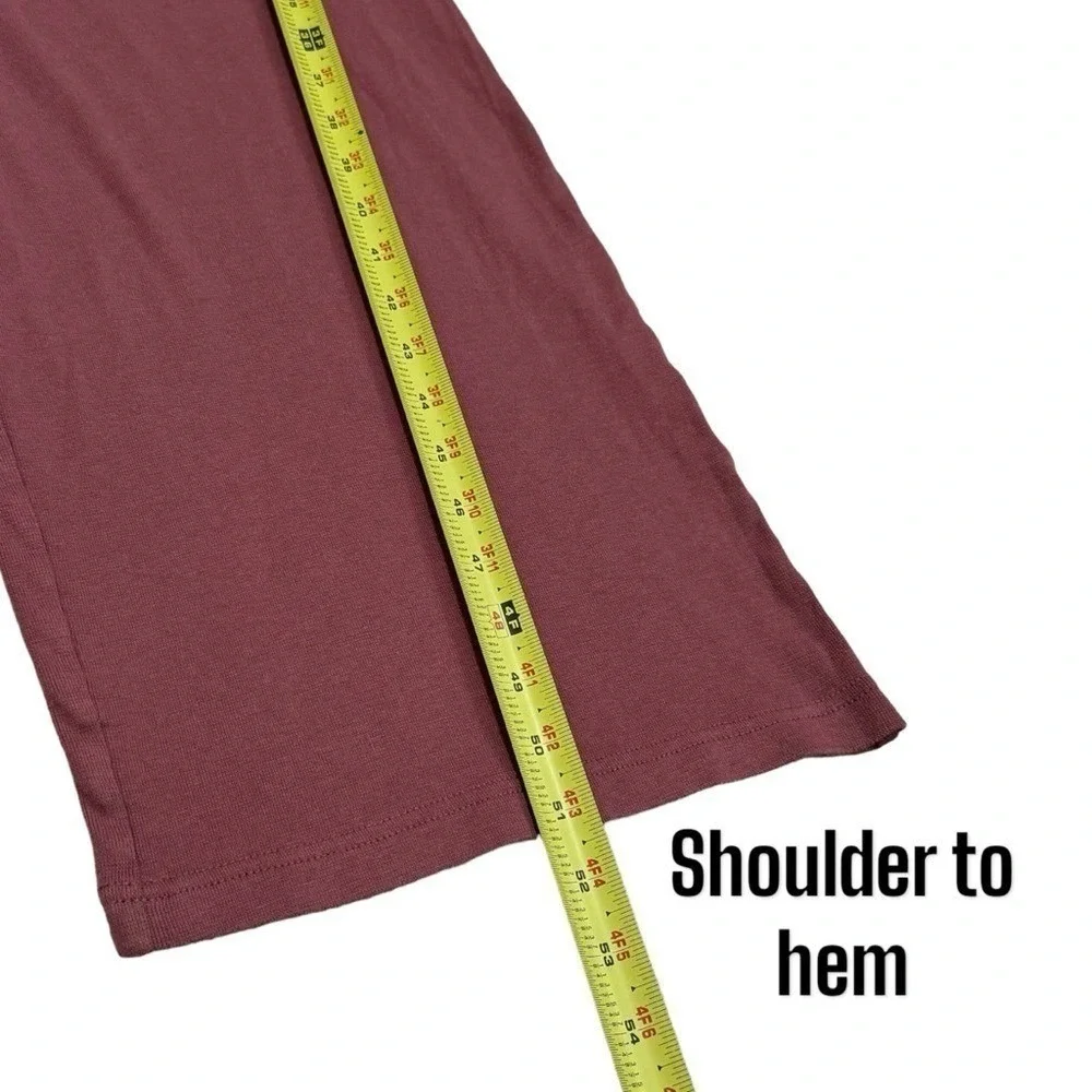 Fabletics Grace Relaxed Wide Leg Jumpsuit in Color Dark Rouge‎ Athleisure S